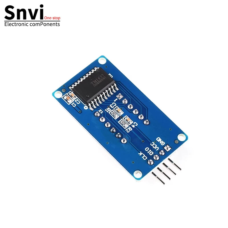 Snvi TM1637 4 Bits MAX7219 8 bit Digital LED Display Module 7 Segment 0.36Inch Clock RED Anode Tube Four Serial Driver