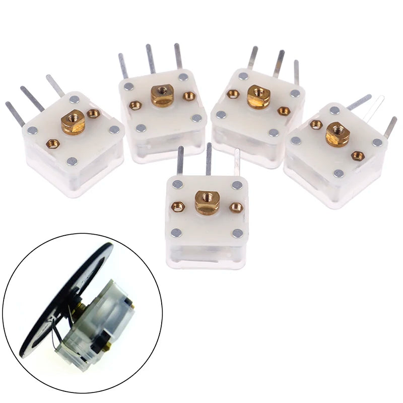 5Pcs Duplex 223p 60pf/140pf 2.1mm Hole Shaft Radio Variable Capacitor