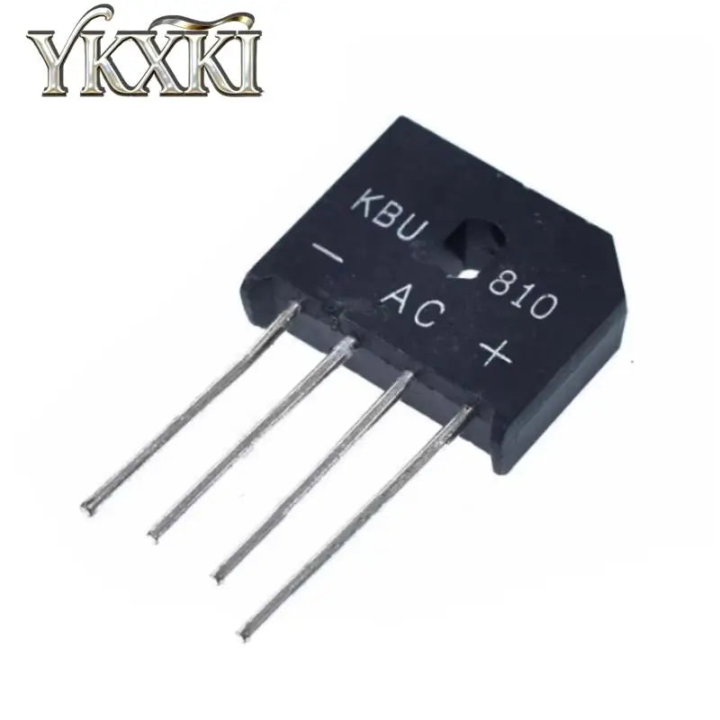 5PCS KBU606 KBU808 KBU810 KBU1010 Diode bridge rectifiers diodes 6A 8A 10A 600V 800V 1000V KBU power rectifier diode