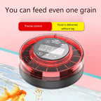 Automatic Fish Feeder for Aquarium Automatic Food Dispenser with Timer Rechargeable Timer Feeder with USB Cable LCD Display
