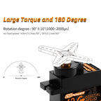 1/5pcs DSpower 9g 12g Metal/plastic Gear Mini Micro Servo Motor for RC Plane SG90 MG90S Helicopter Drone Fixed-Wing Car Robot