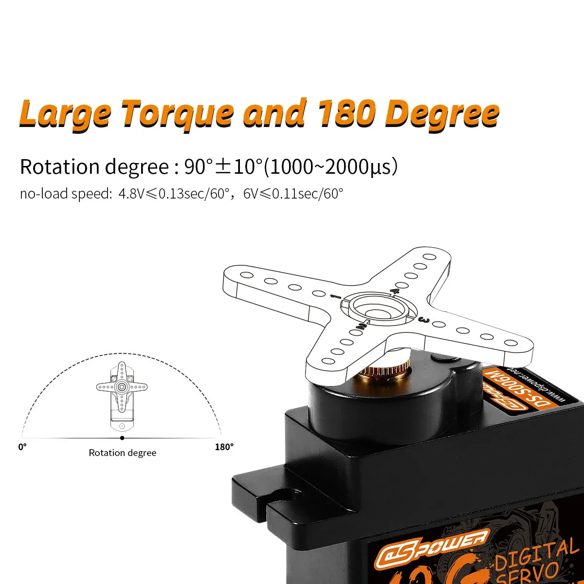 1/5pcs DSpower 9g 12g Metal/plastic Gear Mini Micro Servo Motor for RC Plane SG90 MG90S Helicopter Drone Fixed-Wing Car Robot