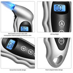 Portable Digital Tire Pressure Gauge 0-150PSI Backlight High-precision Car Barometer Tester Gauge Air Pressure Meter LCD Display