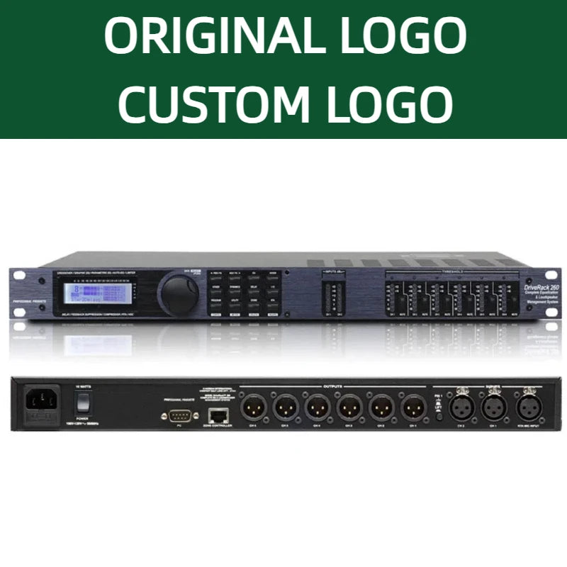 PaulKitson DBX260 Audio Processor Driver Rack Dbx Drivers 260 PA Processor Audio Dsp Digital Audio Speaker Management Processor