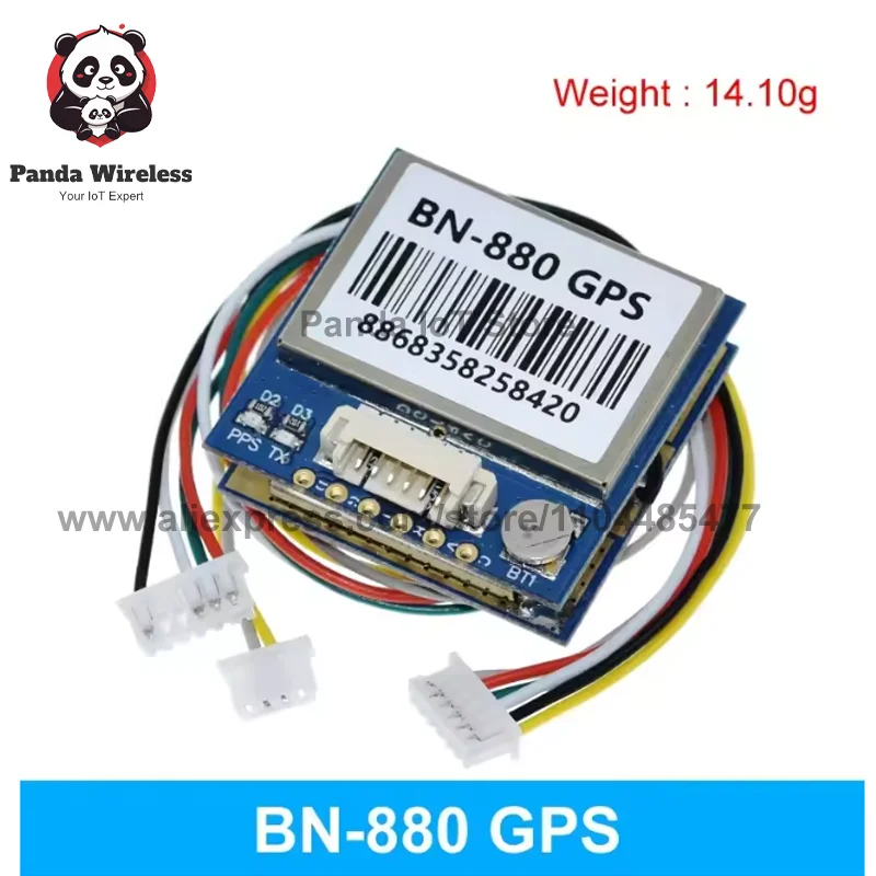 GLONASS Dual Antenna Built in FLASH  BN-180 BN-220 BN-880 GPS Module TTL level GNSS Module for Flying Drone Flight Controller
