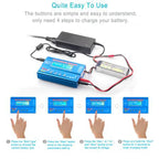 IMAX B6 B6AC 80W Digital Balance Charger Discharger For Lipo NiMh Li-ion Ni-Cd RC Battery With 12V 5A Power Adapter