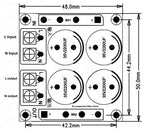 AC Power Line Noise Filter EMI Suppressor RFI Blocking Module for Audio Amplifier DIY