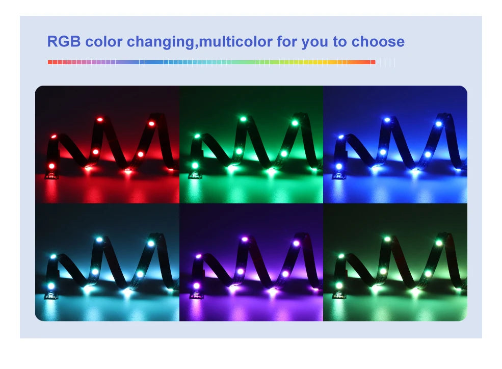 Smart LED Strip Lights RGB 5050 Tuya WiFi Zigbee Phone Control USB LED Flexible Ribbon Tape for TV Backlight Room Home Party