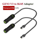 For Starlink Mini Gen3 to RJ45 Ethernet Connector Adpater IP68 Waterproof for SPX Extender GEN3 V3 CAT6 Gigabit Cable Connector