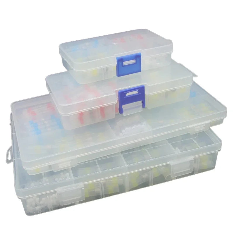 50-500Pcs Boxed Solder Seal Wire Connectors Kit 3:1 Heat Shrink Butt Connectors Waterproof Insulated Electrical Terminals