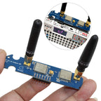 2-in-1 RF Module for M5Stack Cardputer ADV, NRF24+CC1101 Compatible, Dual 2.4GHz 433MHz Wireless Board, Enhanced Filtering