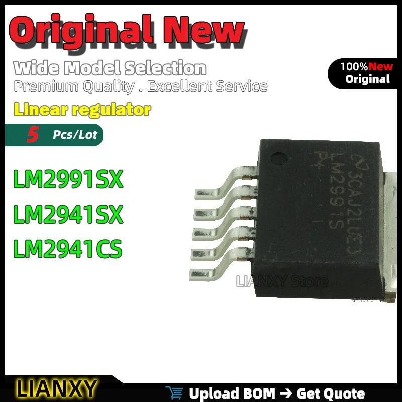 5pcs TO-263-5 LM2991SX LM2941SX LM2941CS Linear regulator New Original