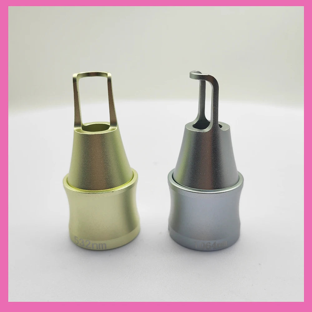 Q-Switched Laser Handle Magnetism Probe: 532nm/1064nm Bands for Tattoo, Melanin & Blue Pigment Removal, Beauty Instrument Part