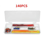 65PCS-840PCS Breadboard Jumper Wire Kit 14 Lengths Assorted for Bread Board DIY Universal 24AWG 26AWG Protoboard Cable