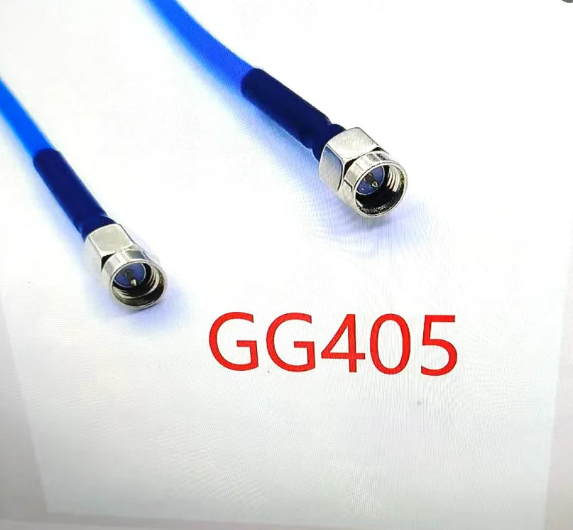 100PCS RG405 SMA Male to SMA Male/ RP SMA Male to RP SMA Male Semi-Rigid RG405 RF 50Ω Coaxial Cable