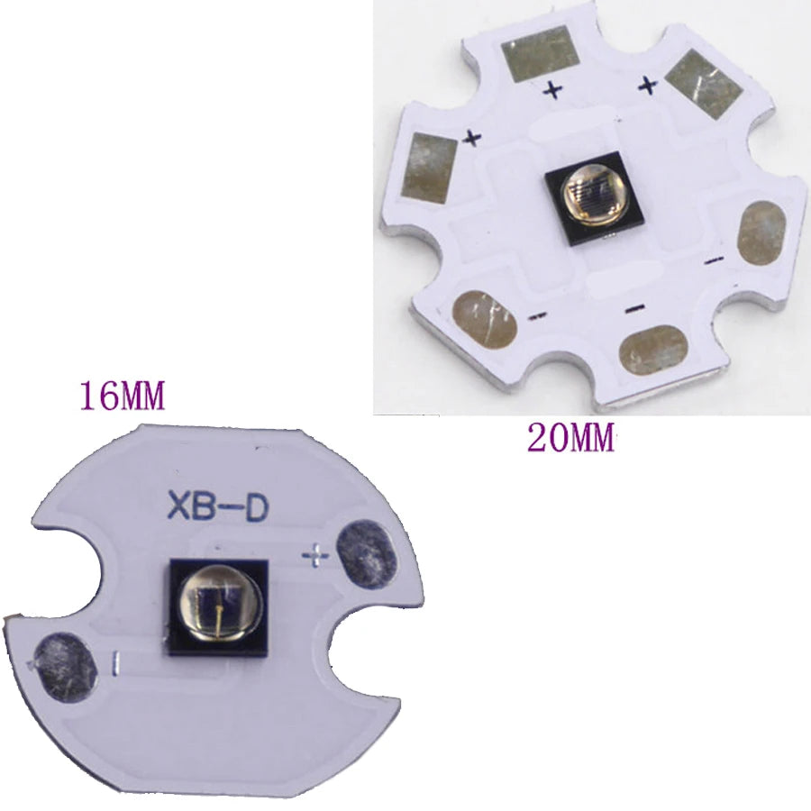 5W IR 850nm 940nm 3W LED Emitter Infrared SFH 4715AS SFH4727AS Black Series with 16mm 20mm Aluminum Plate PCB Board