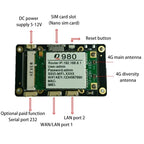Original Quectel 4G LTE EC25 CAT4 Module Board  EC25-AF EC25-AU  EC25-EU EC25-AFX EC25-AUX EC25-EUX  EG25-G modem