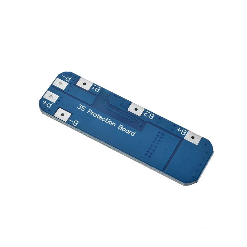 3S 10A18650  Lithium Battery Charger Protection Board Module for 3pcs 18650 Li-ion Battery Cell Charging BMS 3.7V 11.1V 12.6V