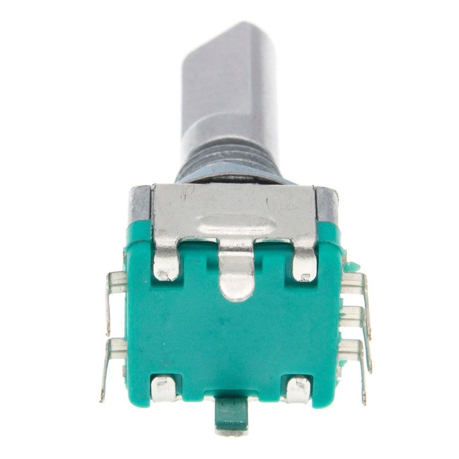 5pcs Rotary Encoder Code Switch EC11 Audio Digital Potentiometer With Switch 5Pin Handle Length 20mm