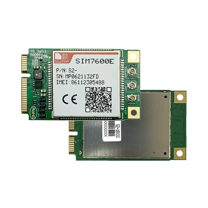 SIMCOM CAT1 LTE Module SIM7600E PCIE SIM7600G SIM7600E-L1S SIM7600SA PCIE 100% New and Original
