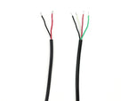30cm Power Supply Cable 2 Pin USB 2.0 A Female Male 4 Pin Wire Jack Charger Charging Cord Extension Connector DIY 5V Line