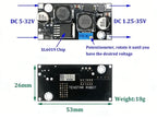 1/3/5/10PCS XL6019 DC-DC Step-Up Boost Converter Module Adjustable Power Supply Module XL6009 Upgrade LM2577 5V 12V 24V
