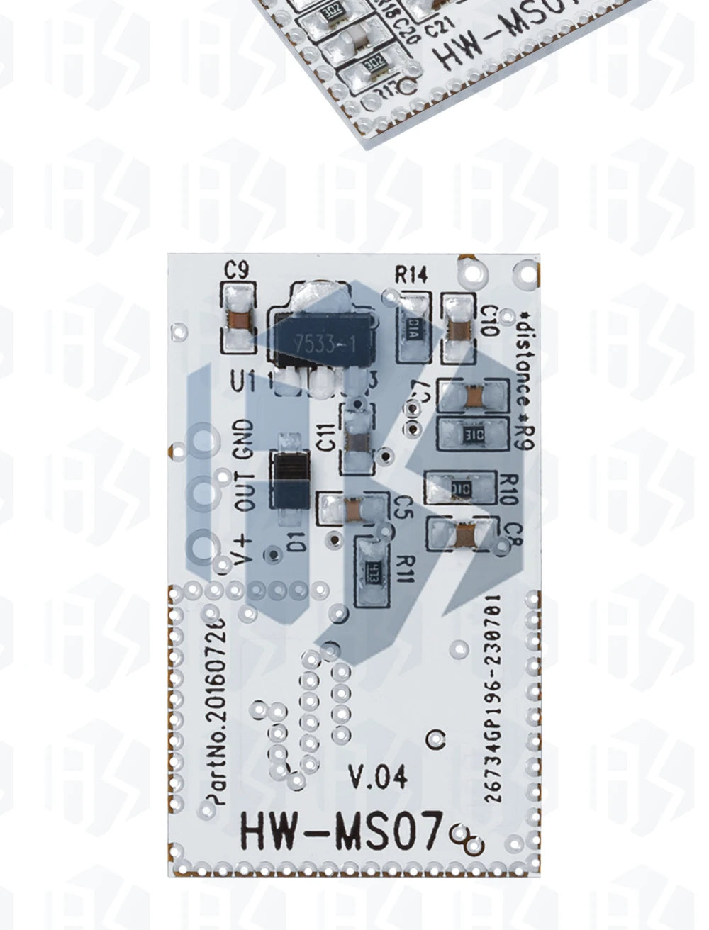 1~10PCS High Performance Motion Sensor Module Radar Motion Sensor HW-MS03 HW-MS07 2.4GHz to 5.8GHz Microwave Radar Sensor Module
