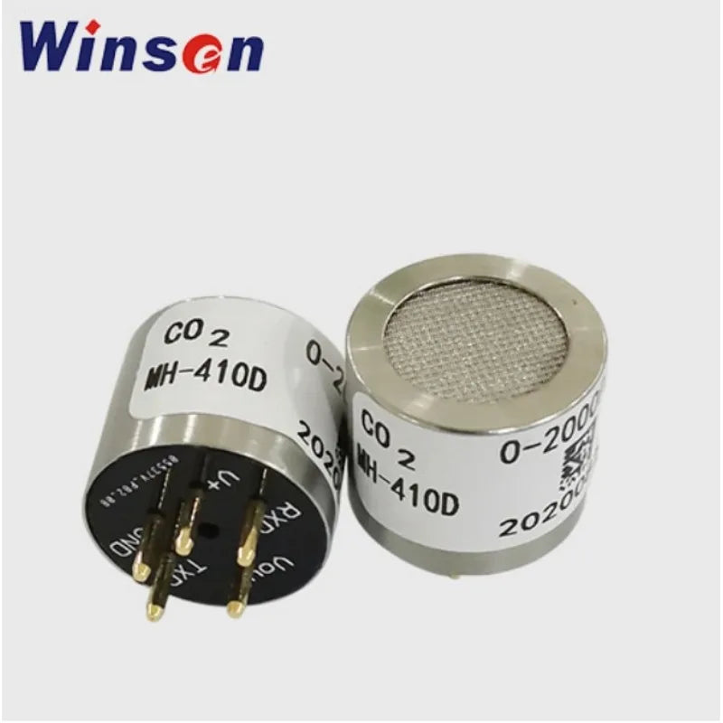 1/2pcs Winsen MH-410D NDIR InfraredC02 Sensor Anti, Anti-vaporInterference UART, Analog Voltage SignalLong Lifespan