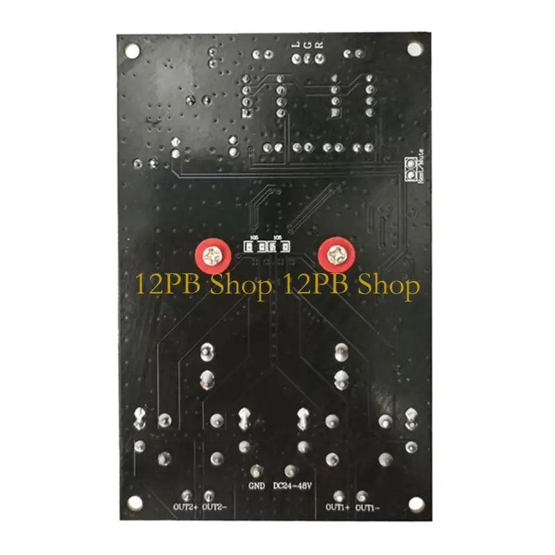 12PB Power Amplifier Board,2.0 Channel 300W +300W, 24-40V Power Amplifier Module TPA3255 for Store Home Theater