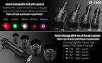 UniqueFire 50mm Lens IR850NM/940NM LED Infrared FlashLight Dimmer Switch Illuminator USB Rechargeable Torch Outdoor Night Vision