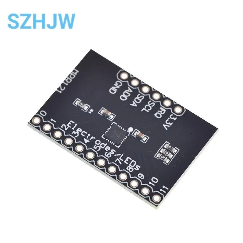 MPR121 Capacitive Touch Sensor Module I2C Interface Breakout Board for Arduino, 12-Key Touch Control (1/5/10PCS)