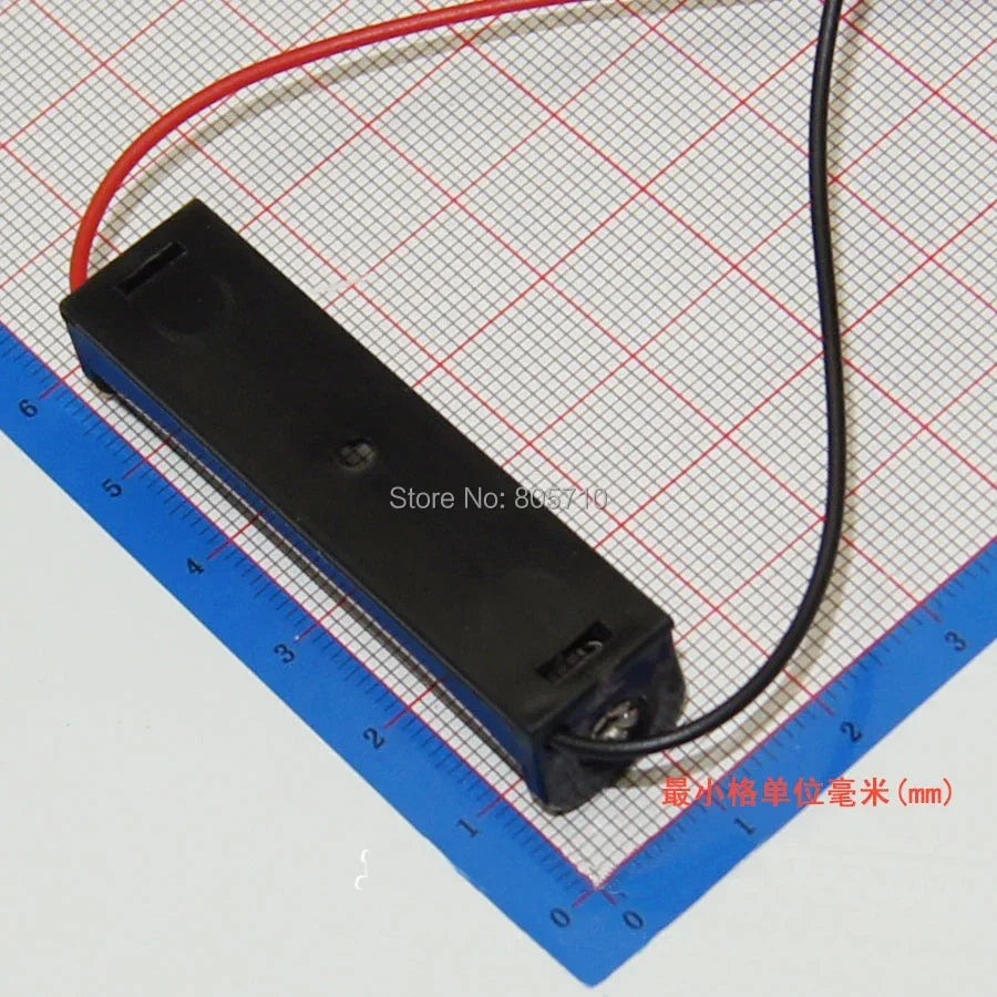 2pcs 1X 2X 3X 4X AAA Power Battery Storage Case Container Socket DIY 1.5V-6.0V Serial Connect Rohs ABS wt Lead Switch Cover
