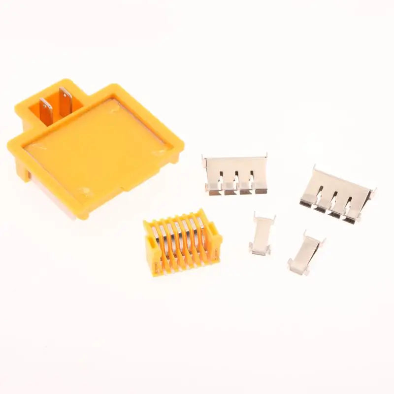 (.) BL1850 BL1830 PCB BMS 7Pin Charger Female Wiring Harness/Male Battery Holder/Charging Protection Board Connector Terminal
