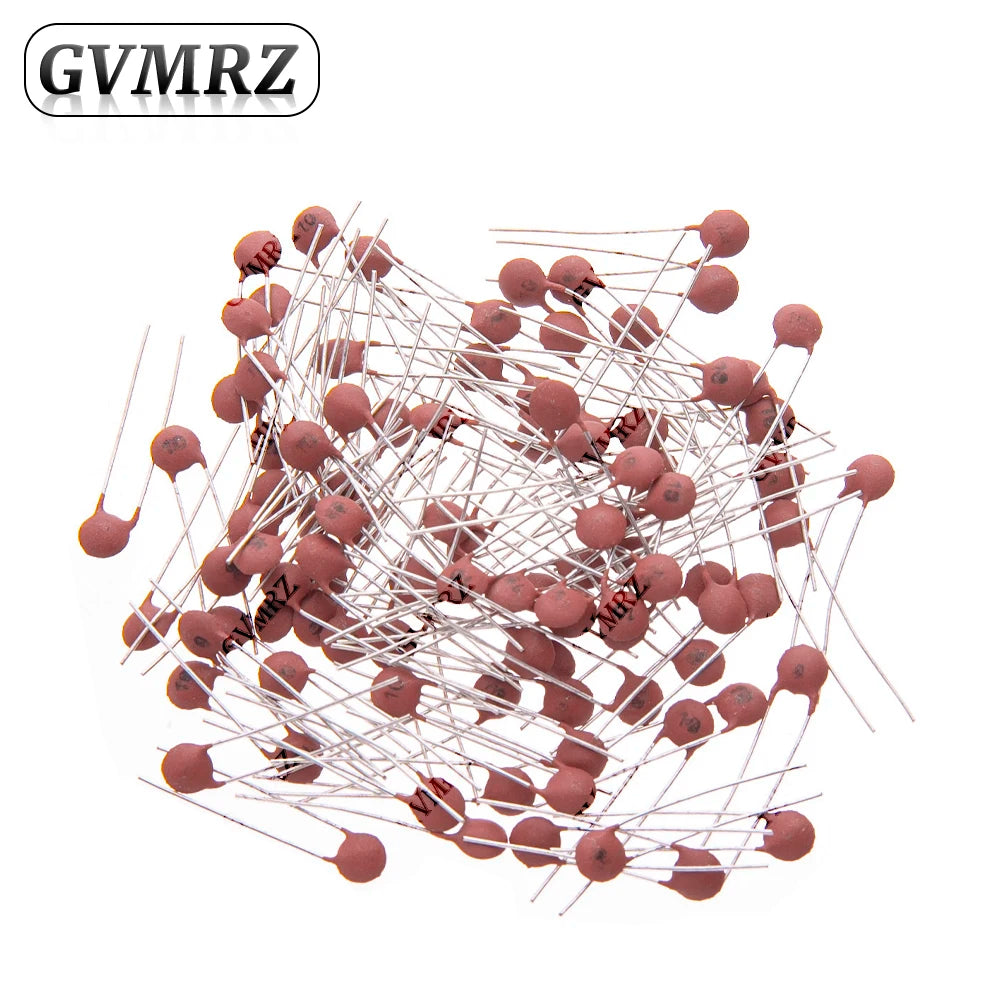 100PCS/1000PCS 50V Ceramic Disc Capacitor Radial Lead Multiple Capacitance Options