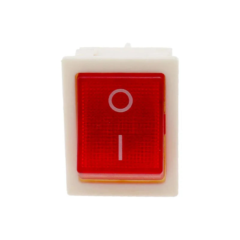 1PCS 40A 250V AC High Current,ON/OFF,4/6Pin Special for Eelding Machine,KCD4,Sterling Silver Point,Rocker Power Button Switches