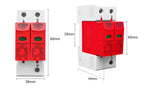 TOMZN AC SPD 2P House Surge Protector Protection Protective Low-voltage Arrester Device 10-20kA 20-40kA 30-60kA 275V 385V 420V