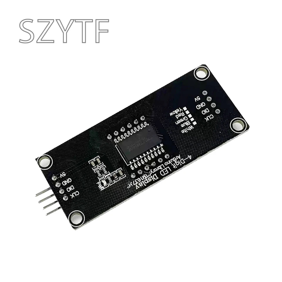 TM1637 0.56 Inch 4-Digit 6-Bit 7-Segment Digital Tube Clock Module With Double Dots For Arduino