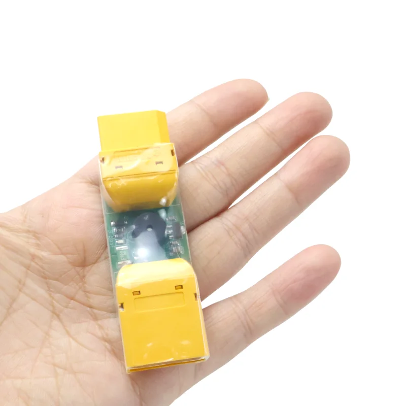 Smoke Stopper XT90 Connector LED Buzzer Alarm 1.2A Current Limit Protection for 2-6S FPV Drone First Power Up Test