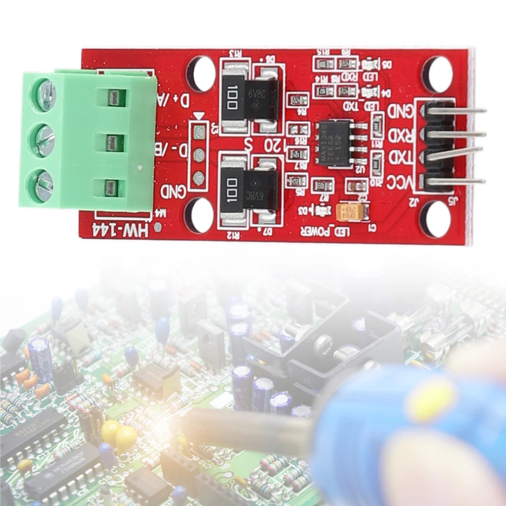 MCU Development Accessories Multi-Machine Communication MAX3485 TTL To RS485 Converter Module UA Level Interconversion Hardware