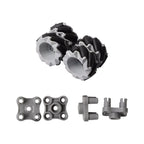 65mm Mecanum Wheel Omni-Directional Smart Car Robot DIY Building Blocks TT Motor Wheel Set of Four