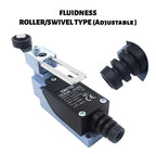 Limit Switch TZ-8108 IP65 Waterproof Roller Lever 10A 250VAC 1NO 1NC Travel Switch for CNC Machine Industrial Automation CNTD