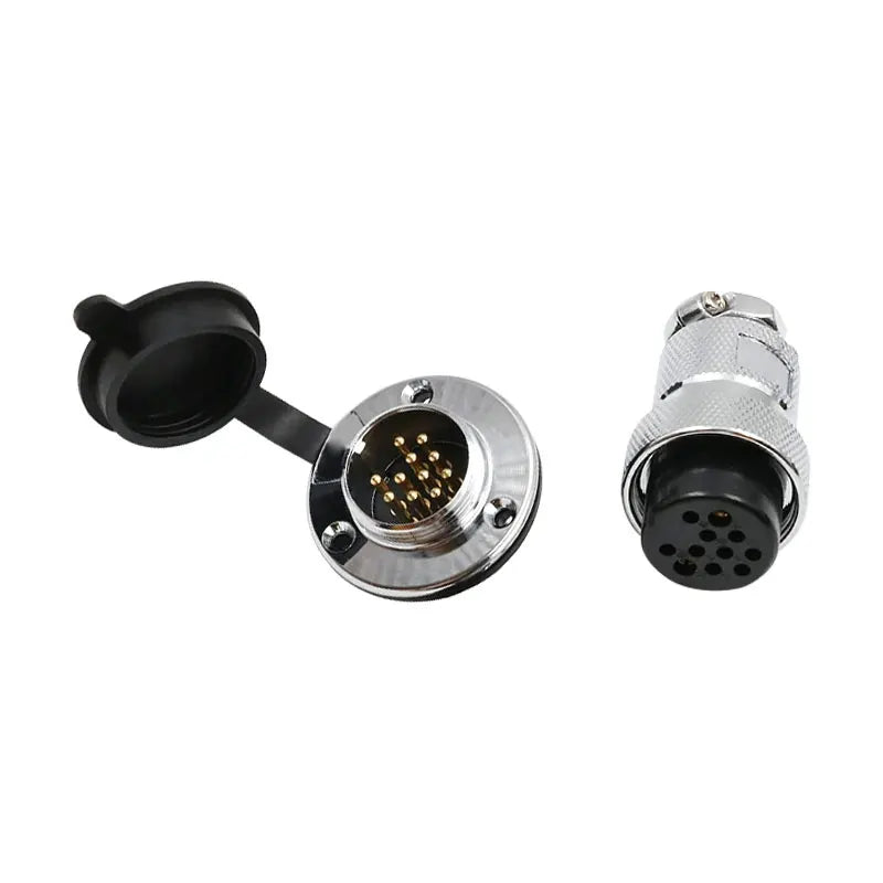 GX25 Plug Cable Connector Flange Fixing 20A 2Pin 3Pin 4Pin 5Pin 6Pin 8Pin 12Pin DF25 Circular Connectors