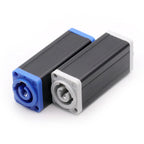 1pc New Arrival LED PowerCon AC Coupler Adapter Extender connector High quality Speakon Panel mount straight adapter