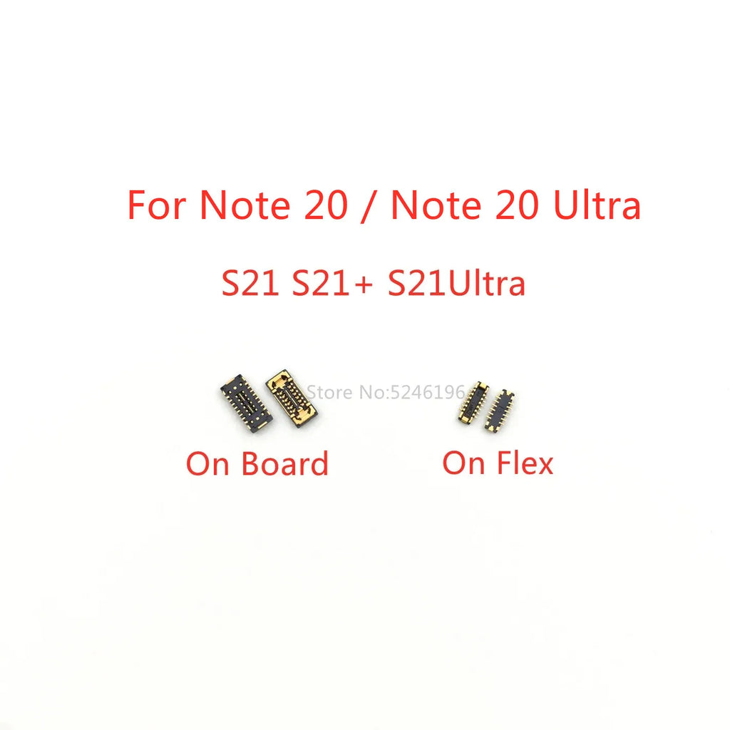 5-10pcs WiFi Antenna FPC Connectors 12Pin For Samsung Galaxy Note20 Note 20 Ultra S21+ S21 Ultra Plus S21Ultra Plug On Board