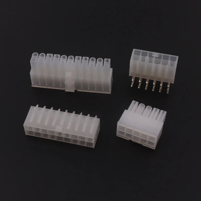 5Sets Molex 4.2mm Automotive Wire Connectors Plug 5557 Series RA Wafer Female Terminal 2-24P Housing for Electrical Wiring