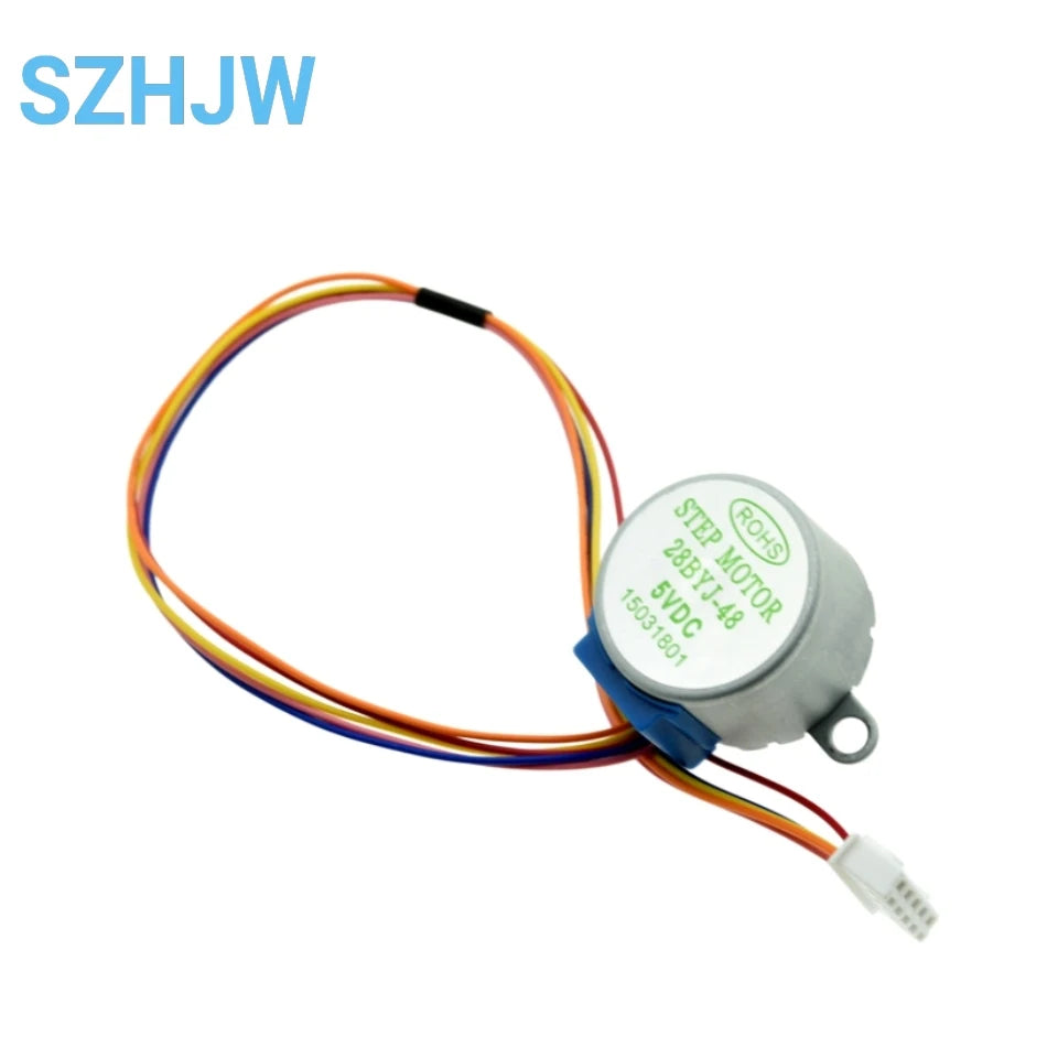 5V 28BYJ-48 Stepper Motor with ULN2003 Driver Board Test Module for Arduino Uno R3 Mega PIC MCU 4-Phase Step Motor DIY Kit