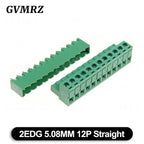 5Set/lot KF2EDGK Terminal Block Male Female 5.08 mm Plug-in Seal PCB Connector 2EDG PCB 2P 3P 4P 5P 6P 7P 8P 9P 10P 12P