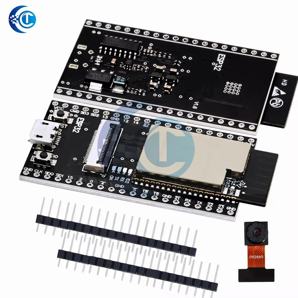 ESP32-W-ROVER Board with Camera ESP32 CAM Camera Module Wi-Fi Bluetooth Module for Arduino IDE C Python Code GC2640