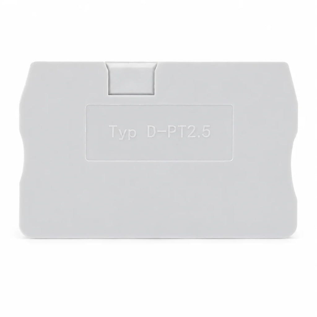 1-50Pcs PT2.5 Feed Through Terminal Block Push In Spring Connector 800V 32A 0.2-2.5mm2 DIN Rail NS35 Screwless Electrical Wiring
