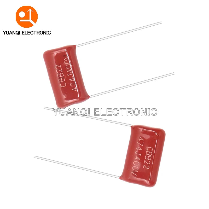 50PCS/LOT 10NF-3.3UF CBB Capacitor Assortment Kit 400V 10NF - 3.3UF 10values Metallized Polyester Film Capacitors KIT DIY